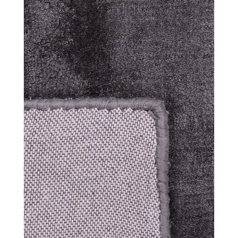 Dywan z wiskozy 160 x 230 cm ciemnoszary GESI II