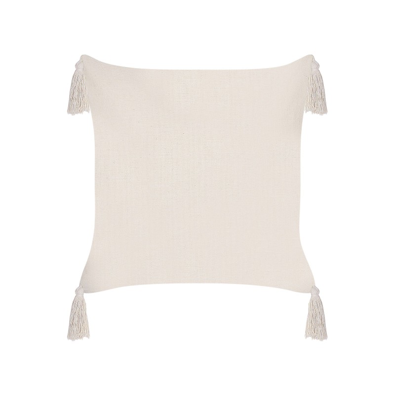 Zestaw 2 poduszek dekoracyjnych HAKONE 42 x 42 cm Beżowoszary Wzór geometryczny