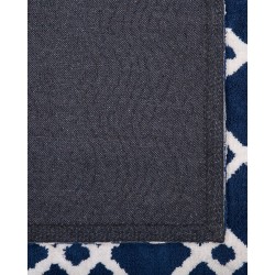 Dywan 140 x 200 cm niebieski SERRES