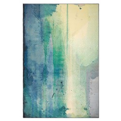 Dywan 140 x 200 cm niebiesko-zielony SUSUZ