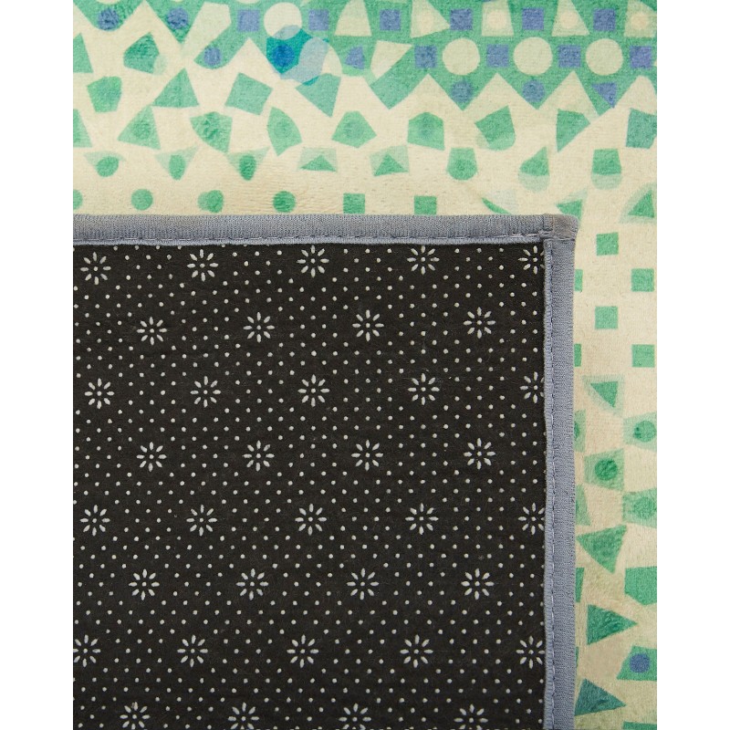 Dywan 140 x 200 cm niebiesko-zielony SUSUZ