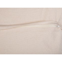 Zestaw 2 poduszek dekoracyjnych SAMBUCUS Bawełna 45 x 45 cm Beżowy Wzór geometryczny