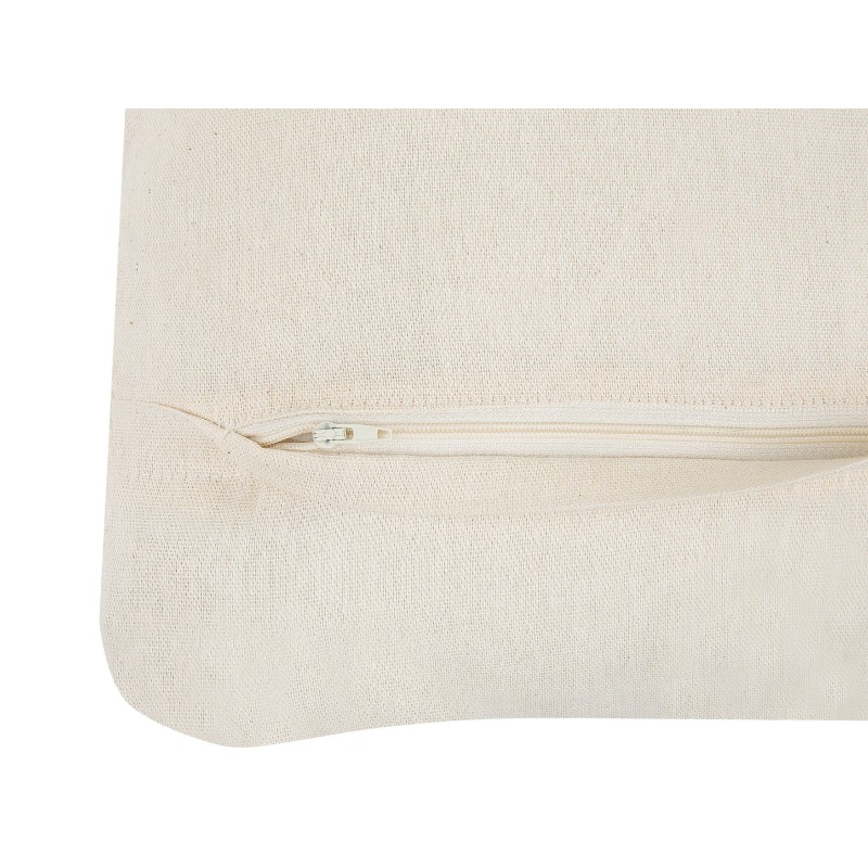 Zestaw 2 poduszek dekoracyjnych ESENKOY Bawełna 50 x 50 cm Jasnobeżowy Wzór geometryczny