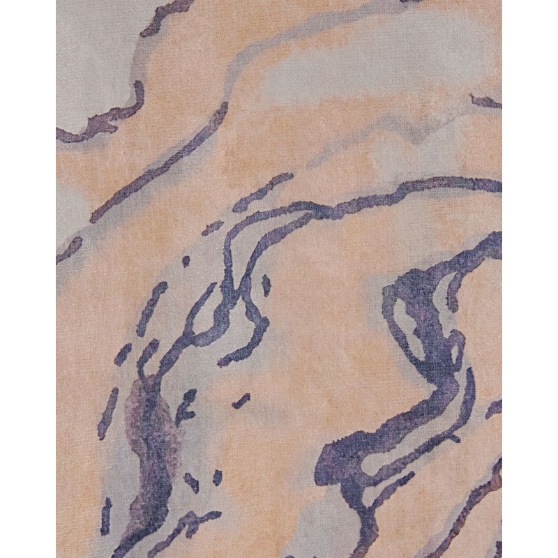 Dywan 140 x 200 cm beżowo-niebieski GEBZE