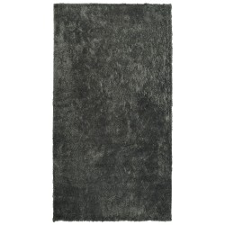 Dywan shaggy 80 x 150 cm ciemnoszary EVREN