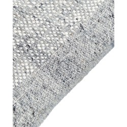 Dywan wełniany 140 x 200 cm szary ze złamaną bielą TATLISU