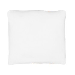 Bawełniana poduszka dla dzieci z nadrukiem 40 x 40 cm pomarańczowa RADZKOT