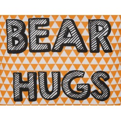 Bawełniana poduszka dla dzieci z nadrukiem 40 x 40 cm pomarańczowa RADZKOT