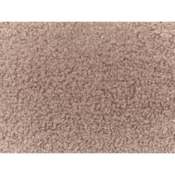 Zestaw 2 poduszek dekoracyjnych HESPERIS Boucle Brązowy Jednolity