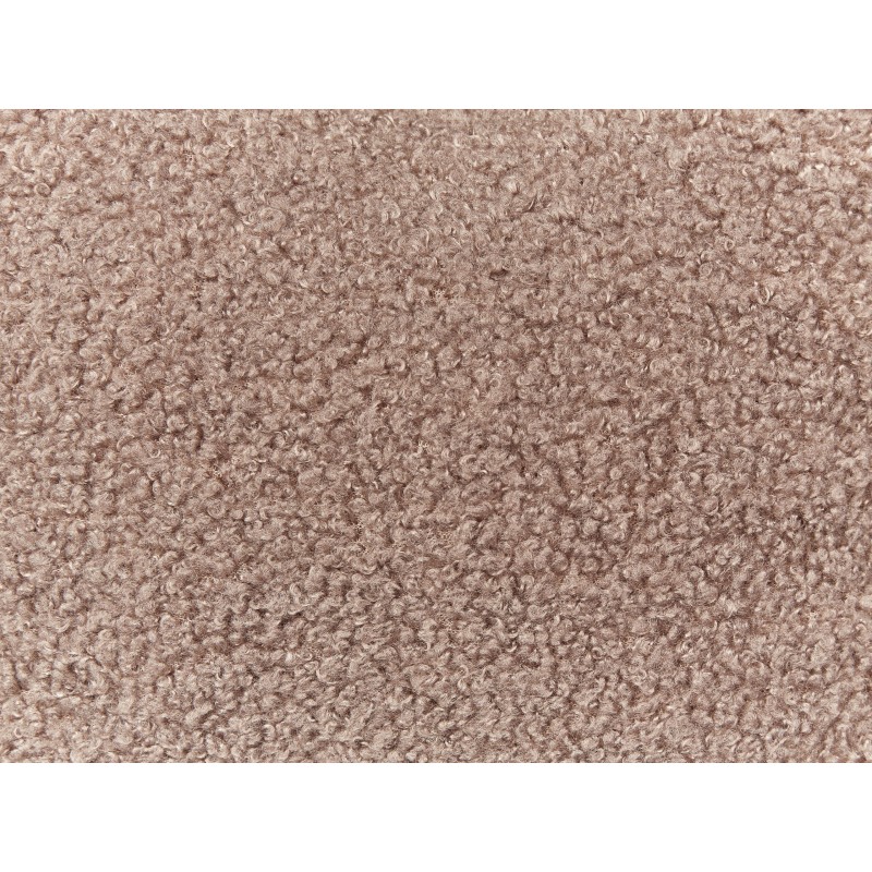 Zestaw 2 poduszek dekoracyjnych HESPERIS Boucle Brązowy Jednolity