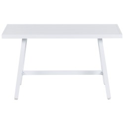 Narożnik ogrodowy ze stolikiem dla 6 osób CASTELLA/FRATTE Lewostronny Metal Zielony