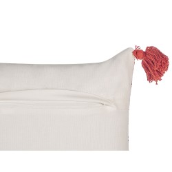 Poduszka dekoracyjna ANTHEMIS Bawełna 30 x 50 cm Czerwony Wzór orientalny