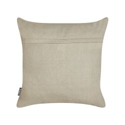 Zestaw 2 poduszek dekoracyjnych VELLEIA Bawełna 45 x 45 cm Beżowoszary Wzór geometryczny