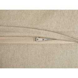 Zestaw 2 poduszek dekoracyjnych VELLEIA Bawełna 45 x 45 cm Beżowoszary Wzór geometryczny