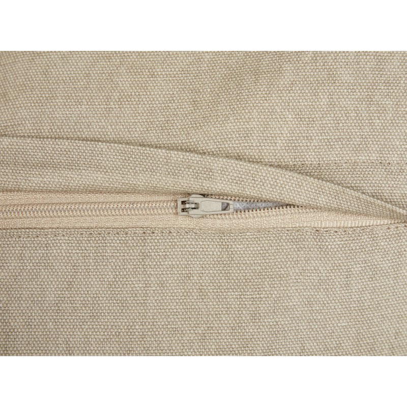 Zestaw 2 poduszek dekoracyjnych VELLEIA Bawełna 45 x 45 cm Beżowoszary Wzór geometryczny