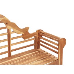 Ławka ogrodowa MARLBORO 196 cm Drewno akacjowe Jasnobrązowy