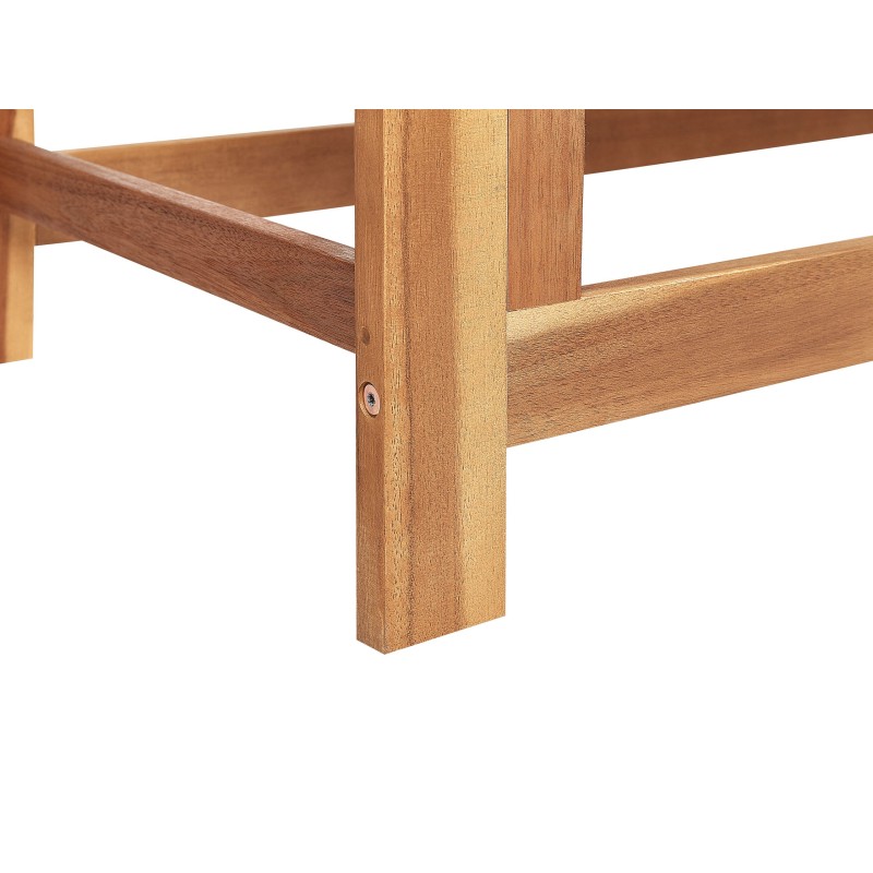 Ławka ogrodowa MARLBORO 196 cm Drewno akacjowe Jasnobrązowy