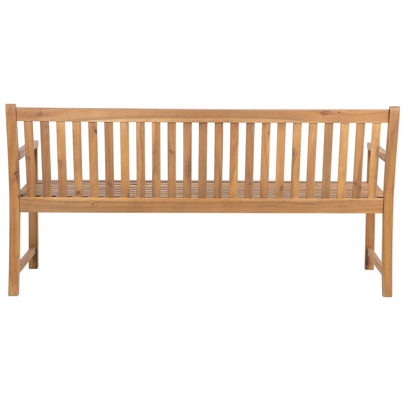 Ławka ogrodowa VIVARA 180 cm Certyfikowane drewno akacjowe Jasnobrązowy