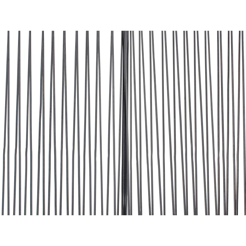 Ławka ogrodowa ACAPULCO II 113 cm Technorattan Czarny