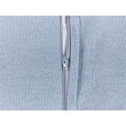 Zestaw 2 poduszek dekoracyjnych PANDOREA Welur 45 x 45 cm Fioletowy Wzór geometryczny