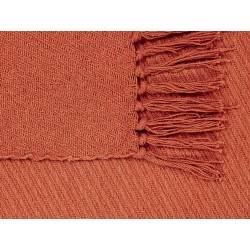 Koc YARSA Bawełna 125 x 150 cm Czerwony