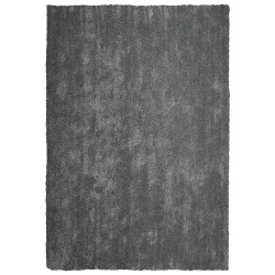 Dywan shaggy 140 x 200 cm ciemnoszary DEMRE