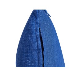 Zestaw 2 poduszek dekoracyjnych MABA Bawełna 50 x 35 cm Granatowy Jednolity