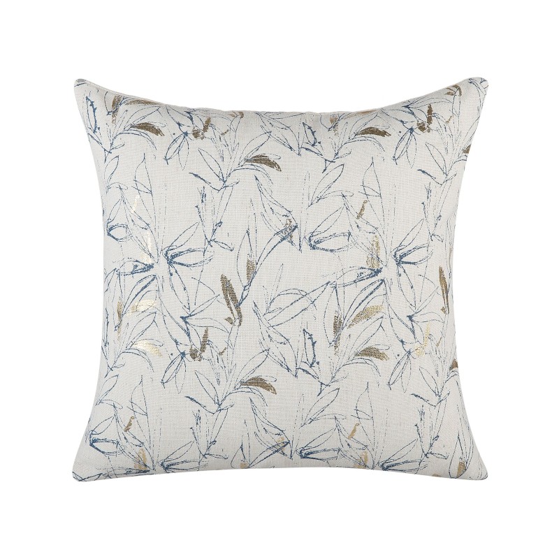 Zestaw 2 poduszek dekoracyjnych ARBOR 45 x 45 cm Beżowy Wzór kwiatowy