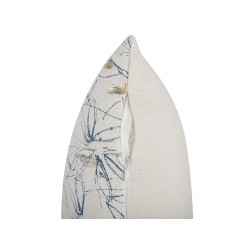 Zestaw 2 poduszek dekoracyjnych ARBOR 45 x 45 cm Beżowy Wzór kwiatowy