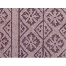 Poduszka dekoracyjna SILYBUM Welur 45 x 45 cm Różowy Wzór geometryczny