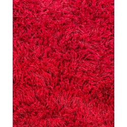 Dywan shaggy 160 x 230 cm czerwony CIDE