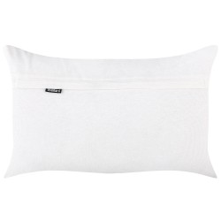 2 bawełniane poduszki dla dzieci z motywem alfabetu 30 x 50 cm wielokolorowe ASARUM