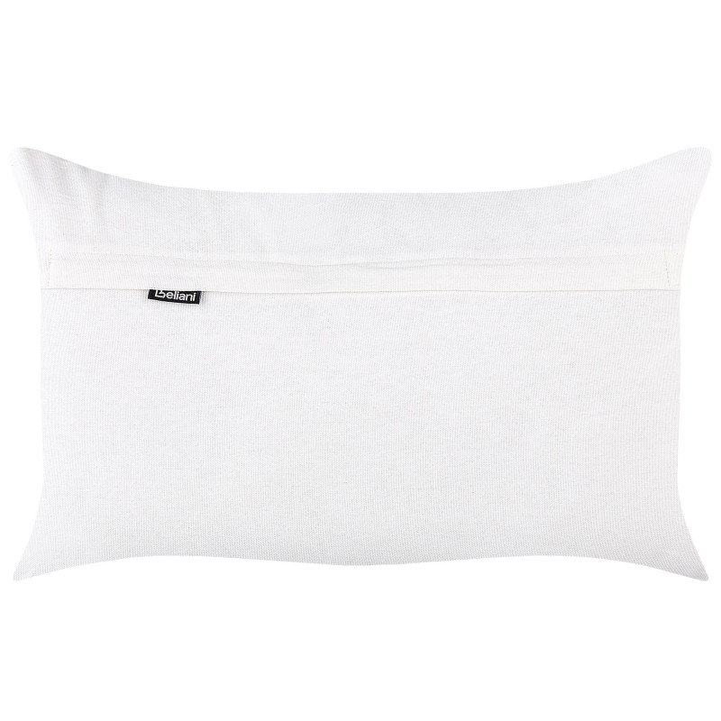 2 bawełniane poduszki dla dzieci z motywem alfabetu 30 x 50 cm wielokolorowe ASARUM