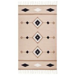 Dywan bawełniany kilim 80 x 150 cm wielokolorowy BERDIK