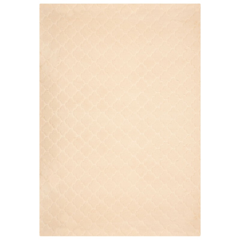 Dywan sztuczne futro królika 160 x 230 cm beżowy GHARO