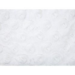 Narzuta na łóżko KANDILLI 200 x 220 cm Złamana biel