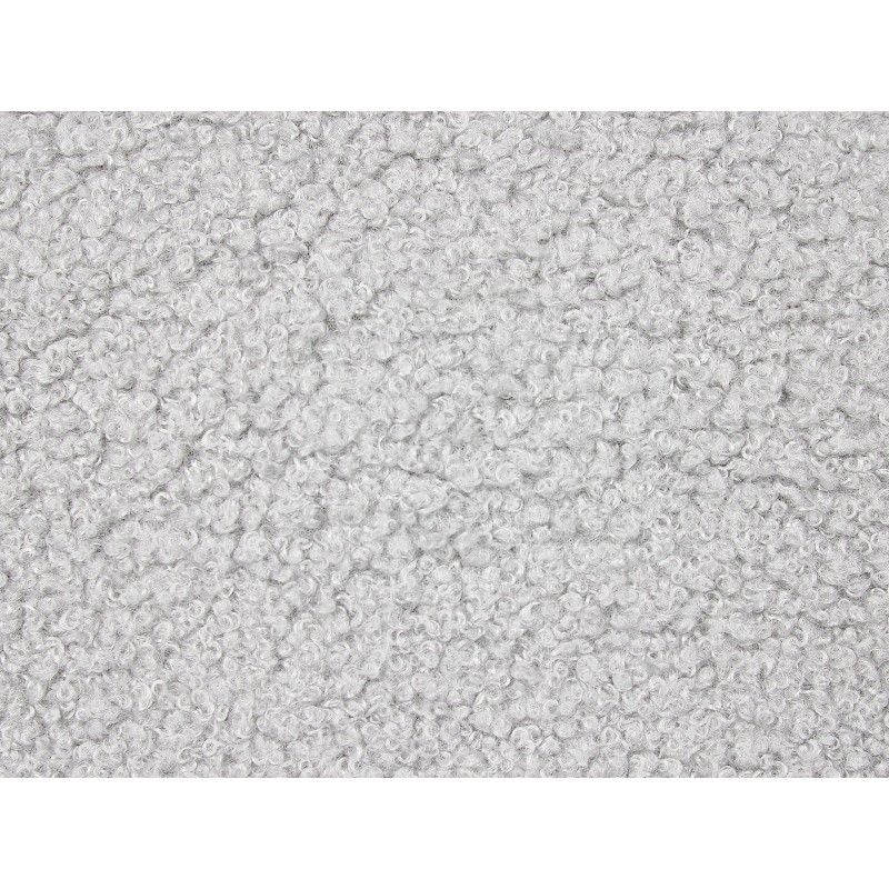 Zestaw 2 poduszek dekoracyjnych LEUZEA Boucle 45 x 45 cm Szary Jednolity