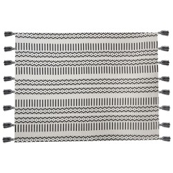 Koc UNNAO Bawełna 130 x 180 cm Biały