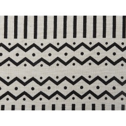 Koc UNNAO Bawełna 130 x 180 cm Biały