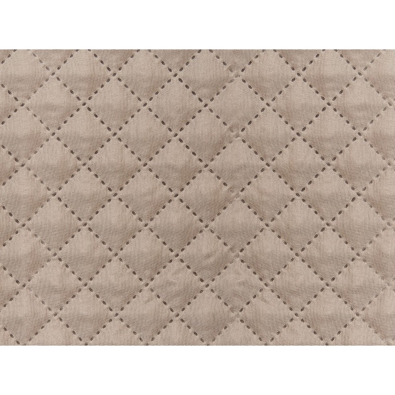 Narzuta na łóżko NAPE 200 x 220 cm Beżowoszary