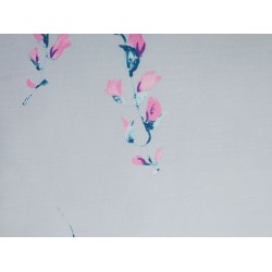 Komplet pościeli EVERGREEN Bawełna satynowa 155 x 220 cm Błękitny