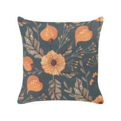 Zestaw 2 poduszek dekoracyjnych SOTOL 45 x 45 cm Kolorowy Wzór kwiatowy