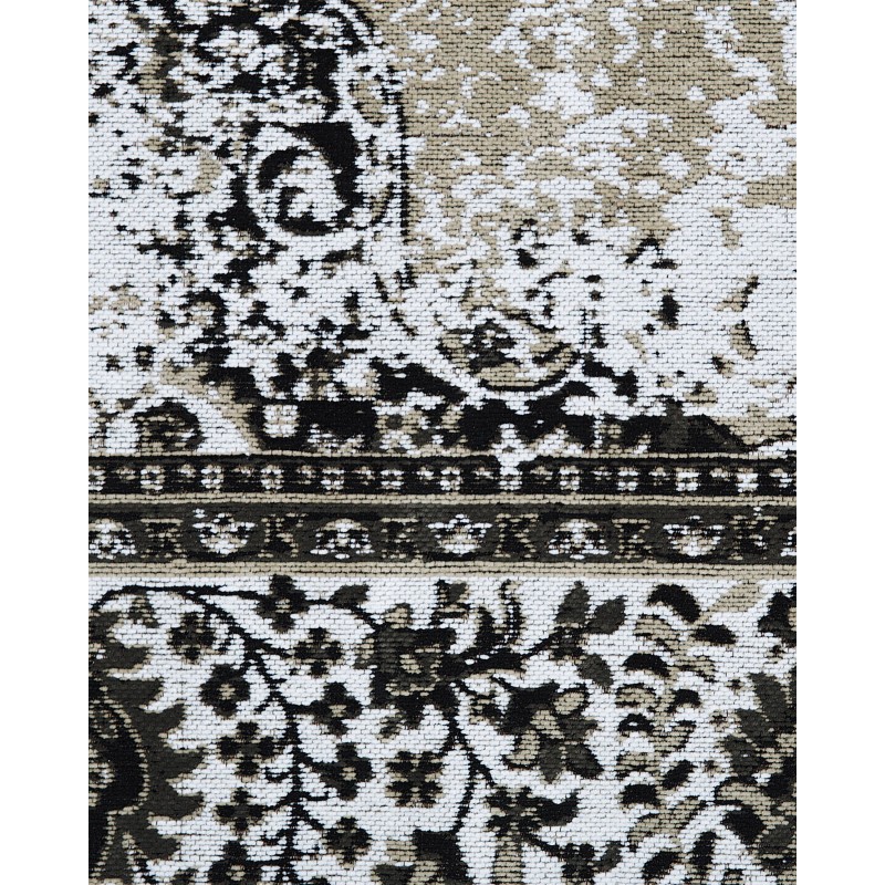 Dywan bawełniany 140 x 200 cm szary ALMUS