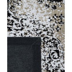 Dywan bawełniany 140 x 200 cm szary ALMUS