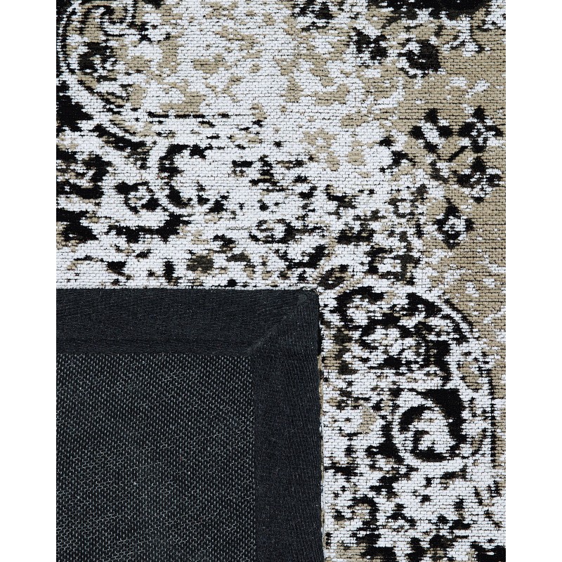 Dywan bawełniany 140 x 200 cm szary ALMUS