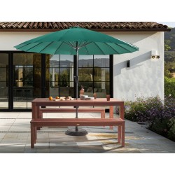 Ławka ogrodowa TUSCANIA 160 cm Drewno eukaliptusowe Ciemnobrązowy