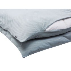 Komplet pościeli AVONDALE Bawełna satynowa 135 x 200 cm Szary