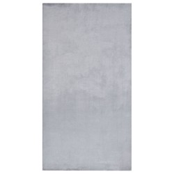 Dywan sztuczne futro królika 80 x 150 cm szary MIRPUR