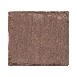 Narzuta na łóżko DELICE 200 x 220 cm Brązowy