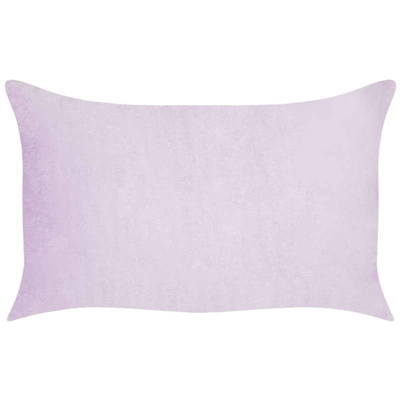 Zestaw 2 poduszek dekoracyjnych MILLET Sztruks 30 x 50 cm Fioletowy Wzór geometryczny